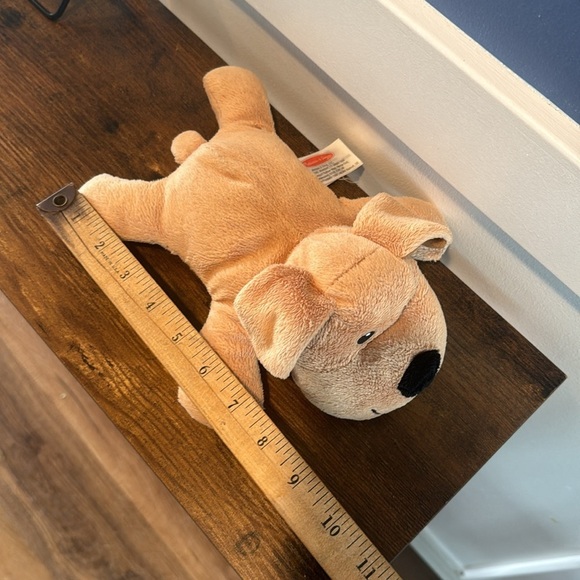 Melissa and Doug Brown Laying Down Plush Puppy - Picture 5 of 5